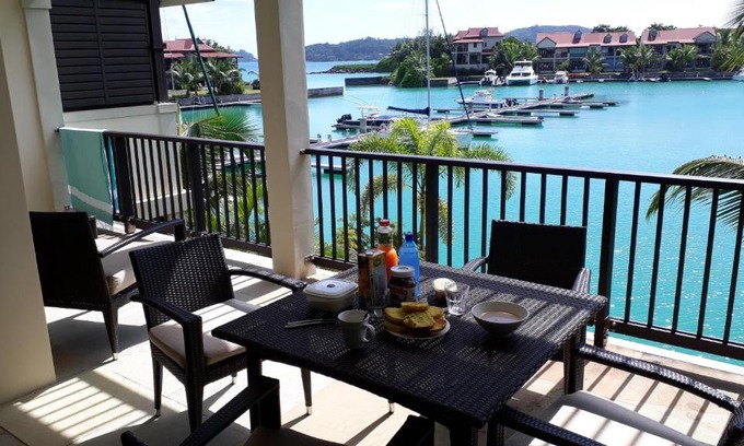 Mahe Island Apartment | Eden Island luxury apartment sea view
