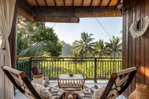 Ubud Villa | Family Paradise Villa, Shared Pool, Jungle & Rice Field Views