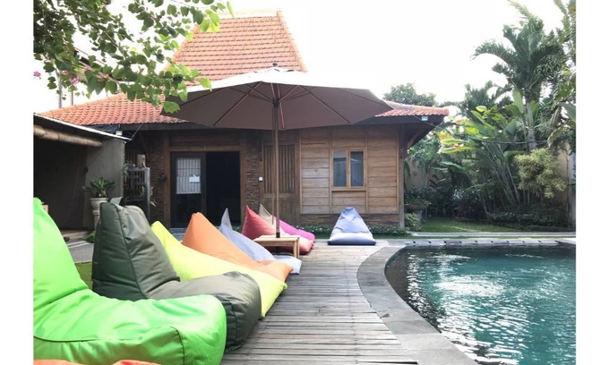 Gatot Subroto Villa | Joglo villa Bali #5B.