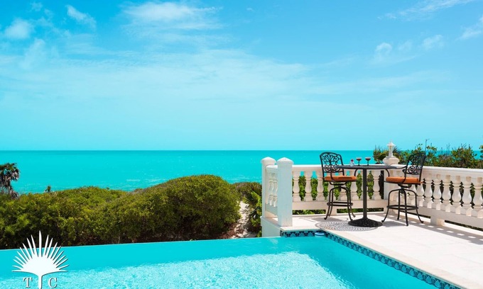 Long Bay Hills House | TC Villas -Sandy Beaches -Stunning Sea Views & Private Pool Retreat