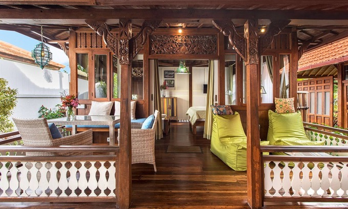 Sanur Kauh House | Unique,artfully stylished, traditional villa,big pool,beautiful garden, central