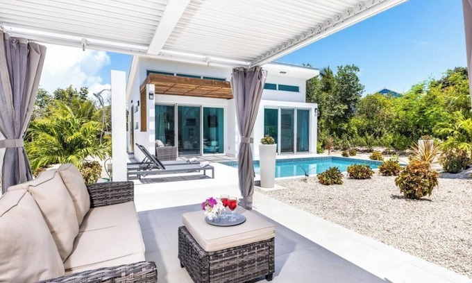 The Bight Villa | Your tropical escape 2-bedroom villa with pool, 250 yards to Grace Bay Beach