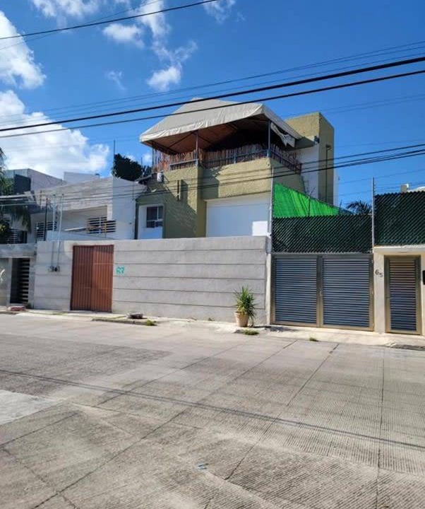 Photo of Buildings in Downtown Cancun
