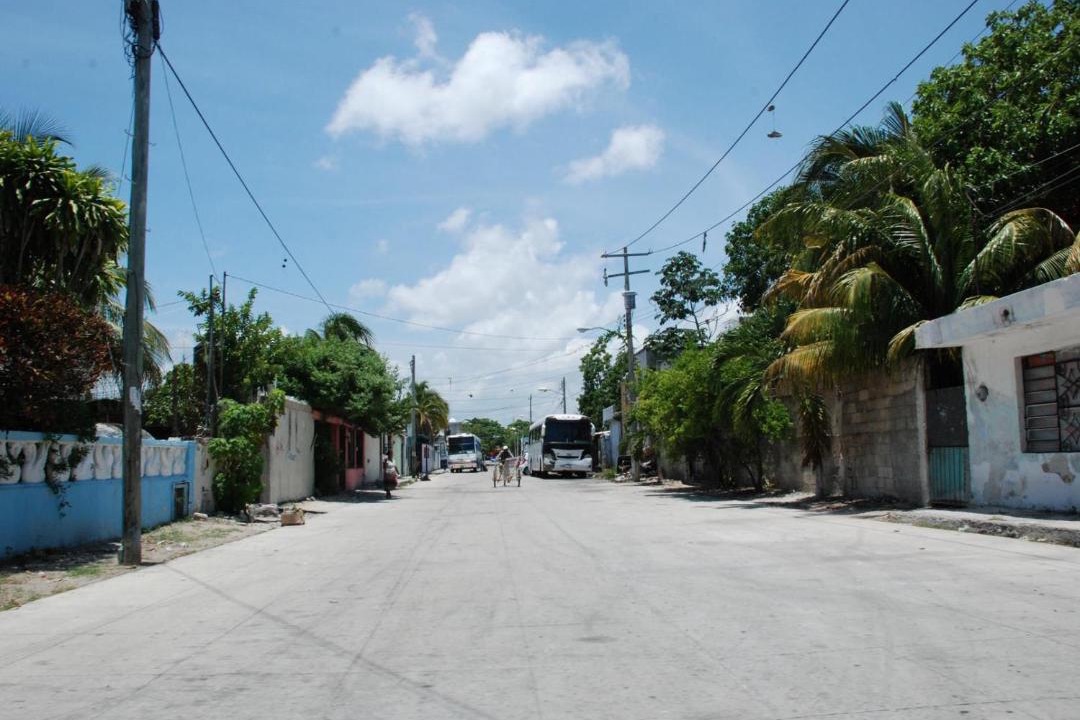 Photo of Buildings in Downtown Cancun