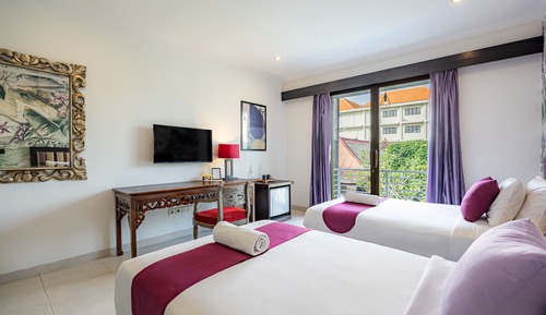 Superior Twin Room, Pool View