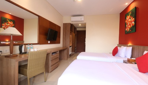 Deluxe Premier Room, Twin Bed with City View