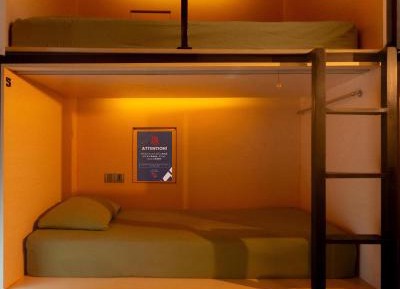 Bunk Bed in Male Dormitory Room 