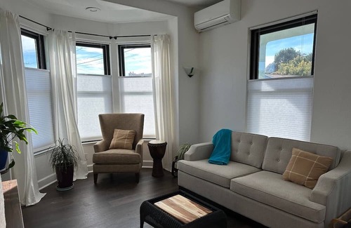 Opal Cliffs Apartment | Casual & elegant bungalow two blocks to the beach